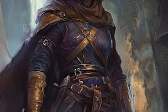 dnd, fantasy character and dnd character
