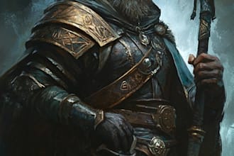 dnd, fantasy character and dnd character