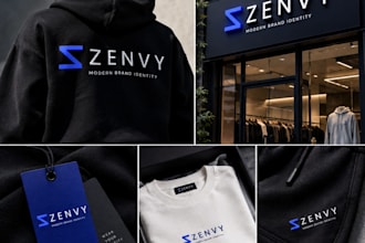 create a minimalist logo with unlimited revisions