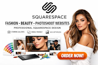 redesign fashion model website beauty portfolio website photoshoot website