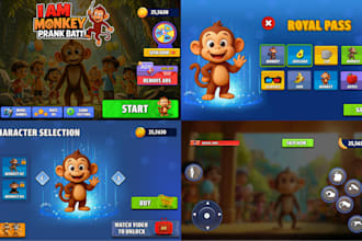 design perfect game UI, gui, hud, icons for consoles, PC and mobile games