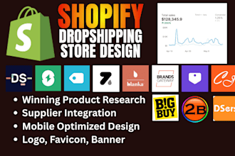 create shopify dropshipping store with dsers spocket brandsgatway autods blanka