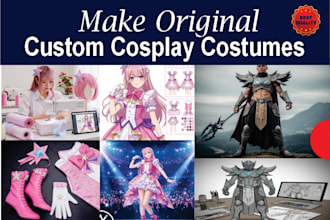 create original cosplay costumes with unique designs