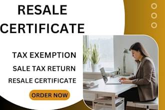 do resale certificate and seller permit in all usa states
