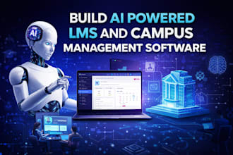 build ai powered lms and campus management software