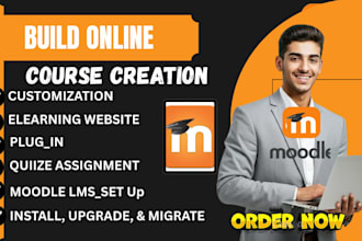 install, customize, and manage your moodle lms elearning website