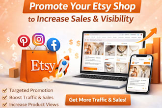 promote your etsy shop to increase etsy sales and visibility