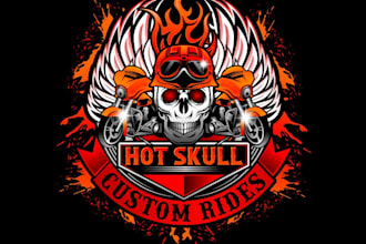 design unique motorcycle logo
