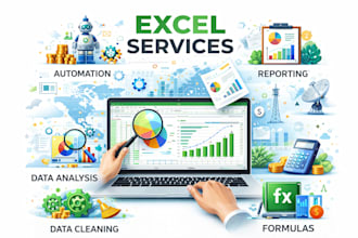 do data entry and excel spreadsheet work quickly