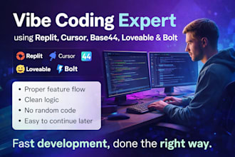 be your vibe coding expert using google antigravity, replit, cursor and base44