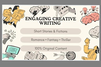provide creative content writing services with storytelling