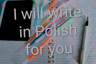 write clear and engaging content in polish