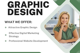 create graphic design of any kind you need