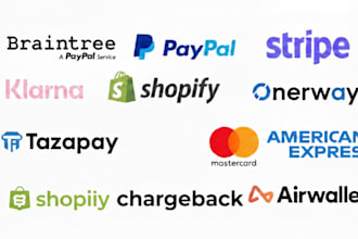 handle chargeback disputes for shopify, stripe, and paypal