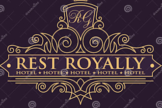 design your jewelry logo modern  boutique luxury to life