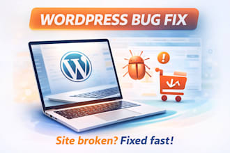 fix wordpress site down and woocommerce errors fast