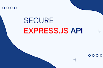 set up a secure expressjs API with jwt authentication