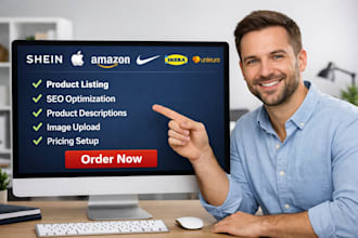 list products upload on shein apple amazon unieuro ikea nike qvc seller store