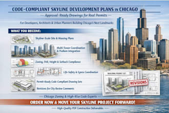 design code compliant skyline development plans approval