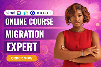 migrate kajabi circle so ghl online course content to skool online community