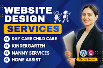 design child care, preschool, kindergarten play school, nanny, day care website