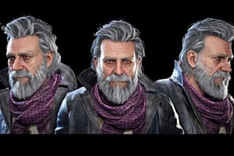 create realistic 3d character unreal engine 5 with face mocap rig game ready
