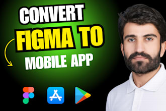 convert figma to flutter app using firebase in 5 days