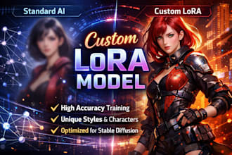 train lora model stable diffusion comfyui workflow creation with high accuracy