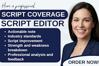edit format movie script film script provide script coverage screenplay feedback
