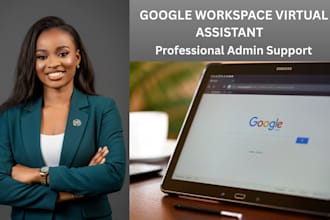 be your google workspace virtual assistant for admin tasks