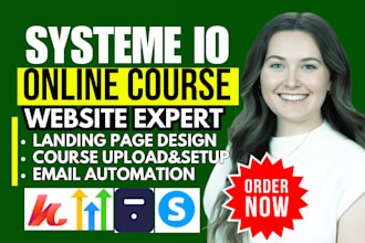 build systeme io sales funnel systeme io online course thinkific website design