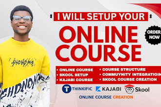 create online course content kajabi online course course creation skool online