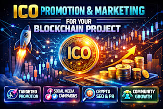 do ico promotion and marketing for your blockchain project