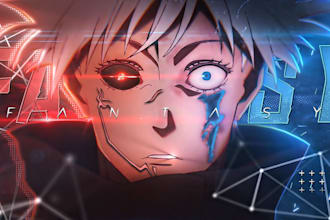 design creative amv thumbnail only for 10 dollars