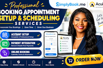 setup simplybook me acuity scheduling calendly tidycal booking appointment