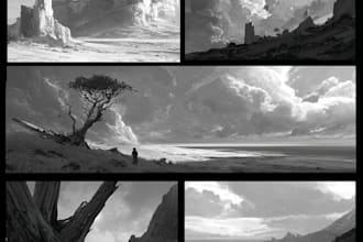 create breathtaking environmental concept art