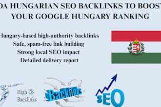 build high da hungarian SEO backlinks to boost your google hungary ranking