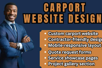 design carport website, metal carport builder website, steel structure website