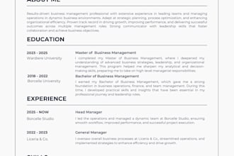 design a professional resume ai and canva