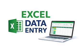 do excel data entry PDF to excel  copy paste work