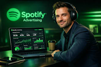 create and manage professional spotify ads campaign to grow your audience