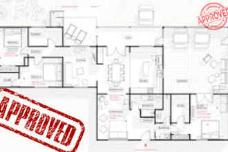 make architectural drawings, construction drawings, floor plans in autocad