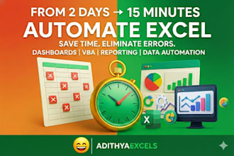 convert PDF or CSV to clean and organized excel spreadsheets