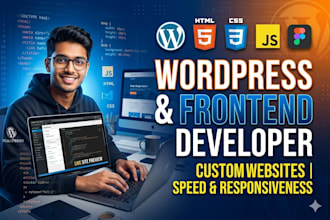 wordpress developer and frontend developer