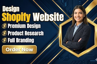design and revamp professional shopify, dropshipping stores