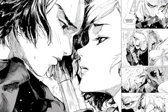 design characters and comic books