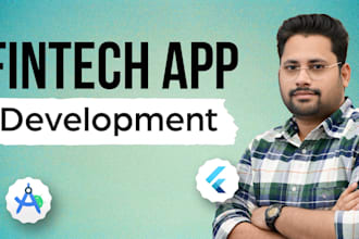 develop secure fintech mobile or web apps for finance businesses