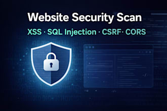 scan website for security issues