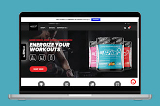 build private label supplement website supplement shopify store supplement store