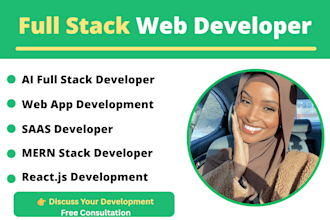 be mern stack full stack web developer saas web app developer software developer